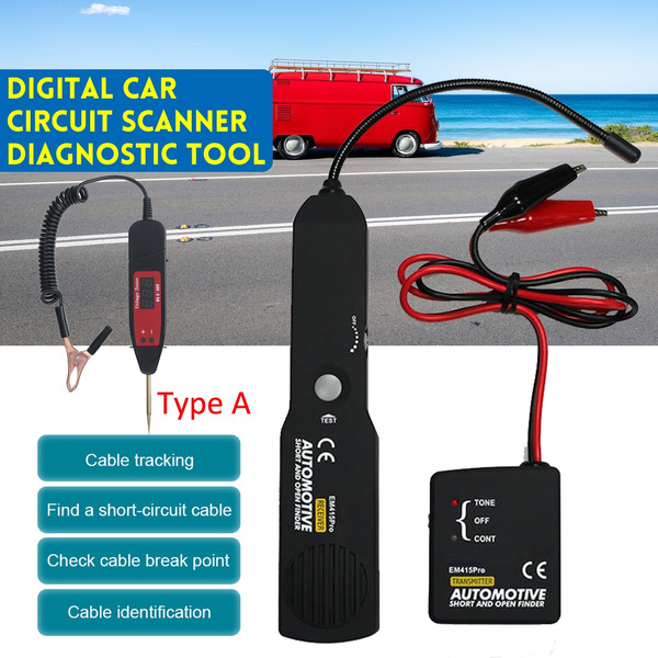 Digital Car Circuit Scanner Diagnostic Tool 