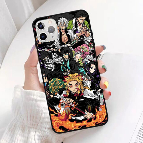 Hashira Demon Slayer pattern phone case for Apple iPhone and Samsung Galaxy and huawei