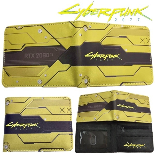 Pastele Cyberpunk 2077 PS5 Custom Passport Wallet Case With Credit Card  Holder Awesome Personalized PU Leather