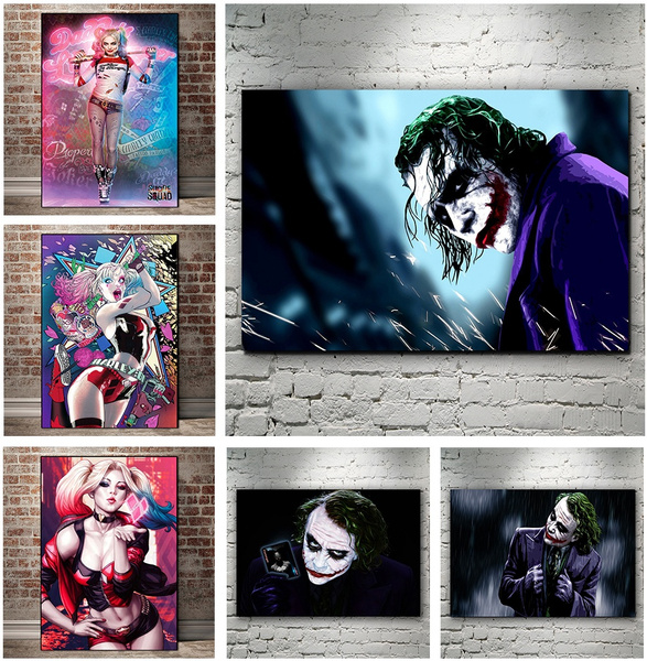 Details about   Harley Quinn And Joker 2020 Movie Poster Wall Art Decor Print High Quality