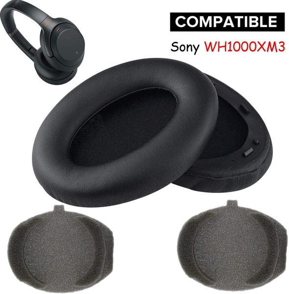 WH1000XM3 Earpads Ear Pads Cushions Kit Muffs Parts Compatible with ...