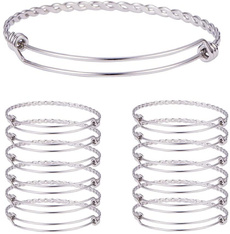 Steel, Stainless, wireblankbracelet, nicegiftforeverybody