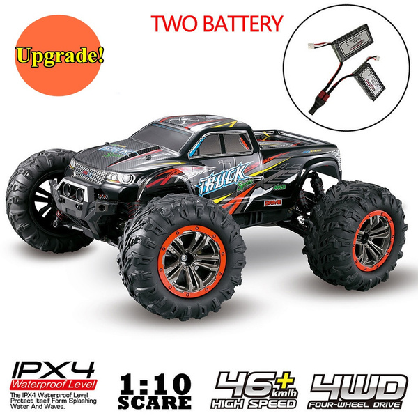 RC Cars Off-Road Remote Control Car 4WD 2.4Ghz 1/10 Scale RTR Hobby Toy 