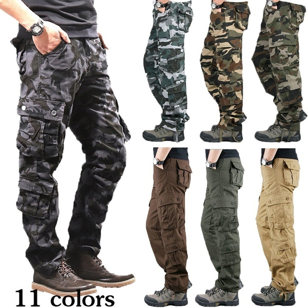 Cotton Casual Pants Overalls Multi-Pocket Pocket Pants Outdoor