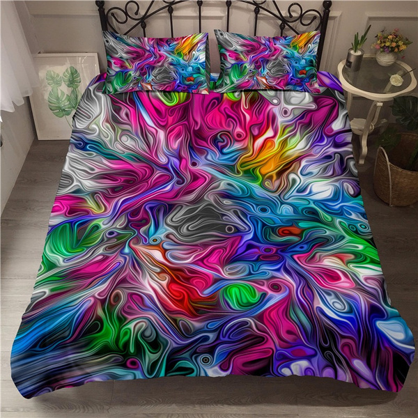 psychedelic duvet cover