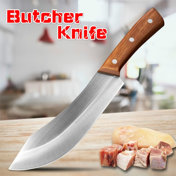 Kitchen knife slaughter boning knife butcher meat cutting knife kill pig  beef sheep boning knife meat cutting knife - AliExpress
