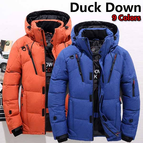 Down Jacket Men Snow Parkas Coat Male 