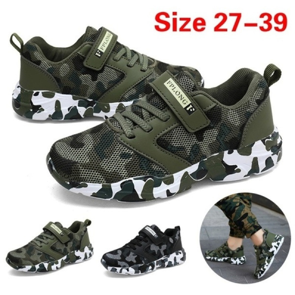 Camouflage hot sale kids shoes