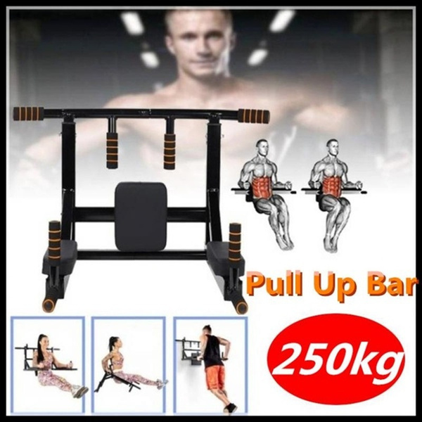 Dual-use Hanging Multifunctional Wall Mounted Pull Up Bar Set Stand For ...