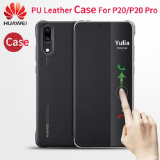 case, huaweip20pro, leather, Cover