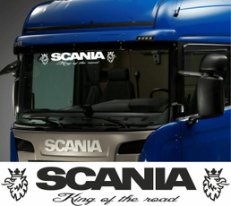 for, scania, stickerdecal, Glass