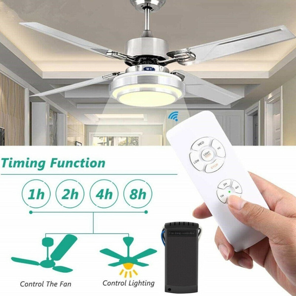 Smart Home Ifan02 Led Ceiling Fan, Ceiling Fan And Light Control Switch