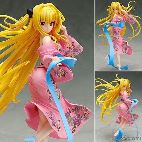 Anime Sexy Figure To Love Golden Darkness Eve Yukata Ver. PVC Action Figure  Model Toys Doll | Wish