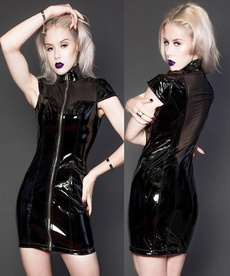 latex, faux leather dress, Plus Size, Design