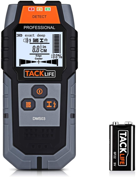 TACKLIFE Stud Finder Upgraded Wall Scanner, 4 in 1 Center Finding ...