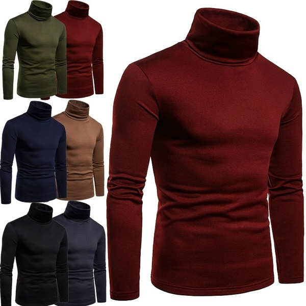 turtle neck tops men