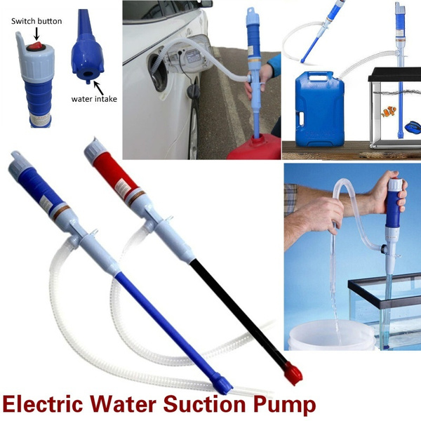 Electric Oil-well Pump Water Suction Pump Battery Operated Pump Transfer  Oil Water Siphon Fish Tank Tool
