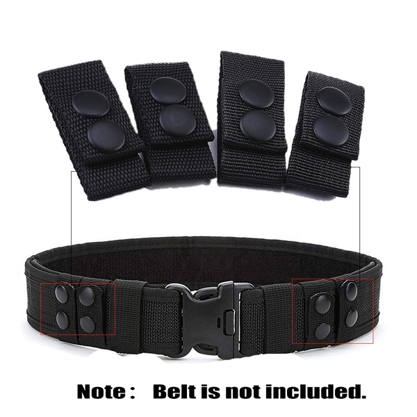 1x Tactical Belt Buckle Keeper Ballistic Nylon Professional Loop Belt 600D I1N5 