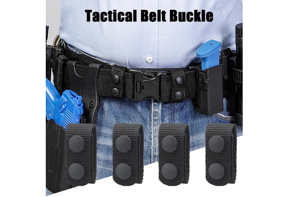 Tactical belt clearance keepers