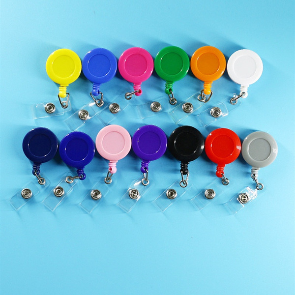 1 Pack Bulk Premium Many colours Retractable Badge Reels with