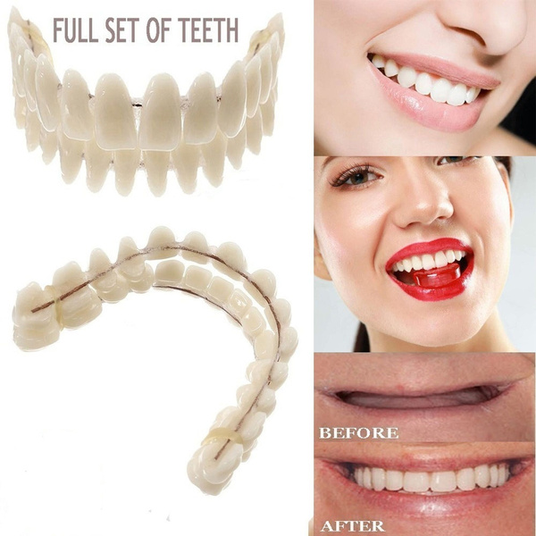 28PCS/SET Denture Model Resin Artificial Teeth Upper Lower Shade