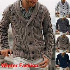 cardigan, Winter, pullover sweater, Tops