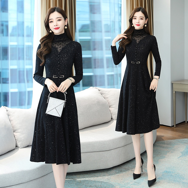 waist show thin long skirt 