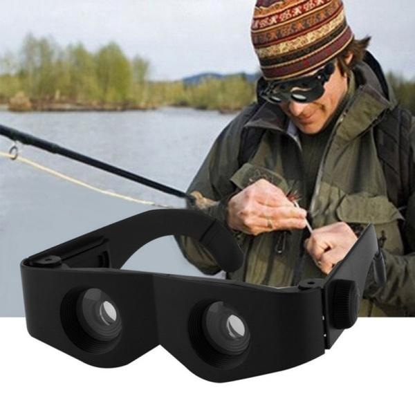 Bionic Magnification Glasses,Portable Glasses Style Telescope Magnifier  Binoculars For Fishing Hiking Concert Sport Supply Binoculars Fishing  Telescope