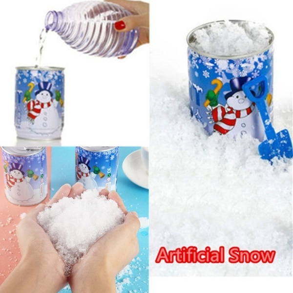 Magic Instant Snow Powder Fake Artificial Snow with Shovel and