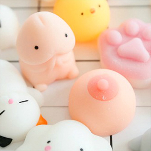 New Cute Penis Shape Slow PU Decompression Squishy Slow Rising Stress Relief Relax Pressure Toys Interesting Christmas Gifts | Wish