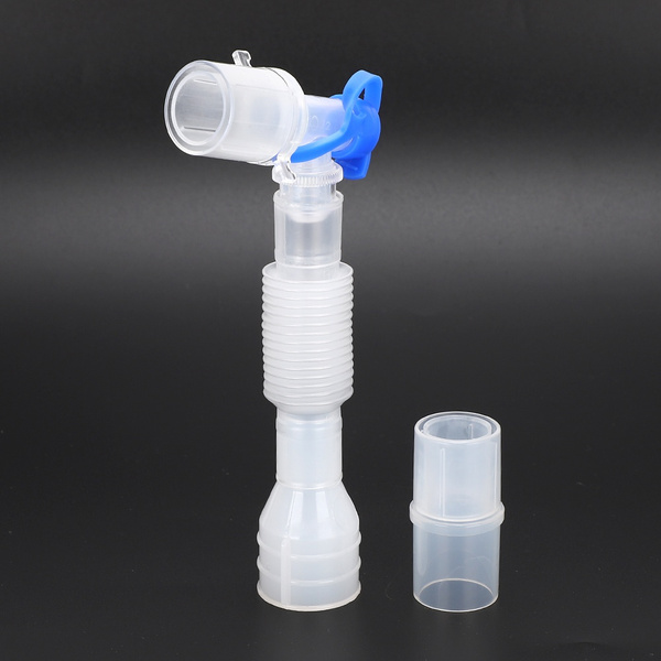 L Shaped Connector Disposable Retractable Ventilator Plateau Valve ...