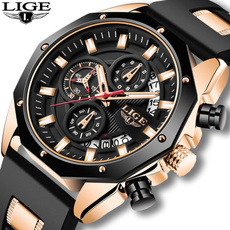 exquisite watches, Mode, silicone watch, Waterproof Watch