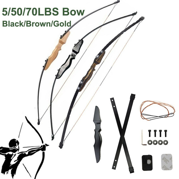 Powerful Professional Recurve Bow 5-70 Lbs Hunting Bow Archery Set for ...