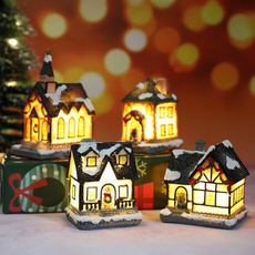 smallornament, ambientlight, Christmas, house