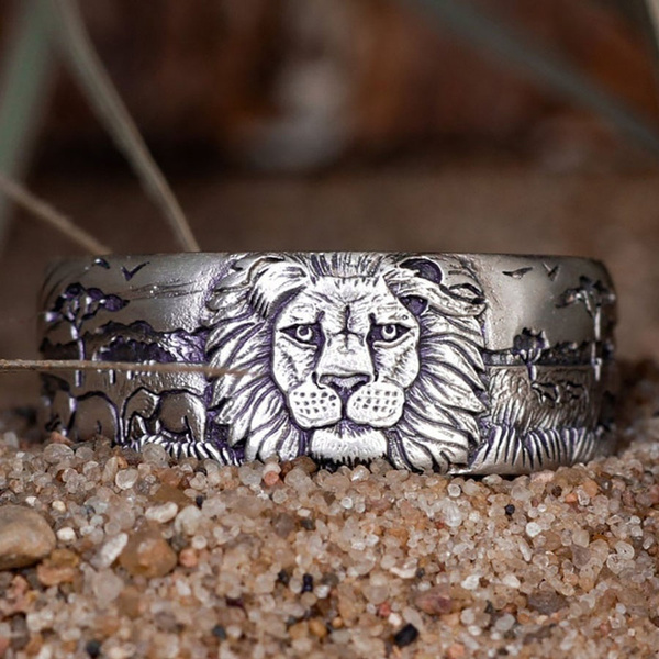 Silver Lion Ring – Sorrel Sky Gallery