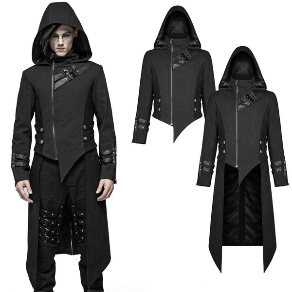 Gothic Punk-zip-off coat Berserker