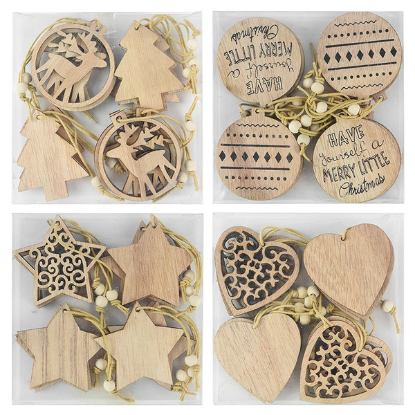 Christmas Decoration, Heart, Christmas, Wooden