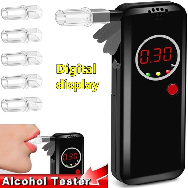 Breathalyzer Professional Alcohol Tester, Portable and Easy for