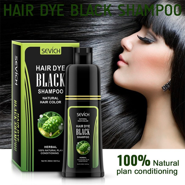 Herbal 250ml Natural Plant Conditioning Hair Dye Black Shampoo Fast Dye White Grey Hair Removal Dye Coloring Black Hair | Wish Herbal 250ml Natural Plant Conditioning Hair Dye Black Shampoo Fast Dye White Grey Hair Removal Dye Coloring Black Hair | Wish