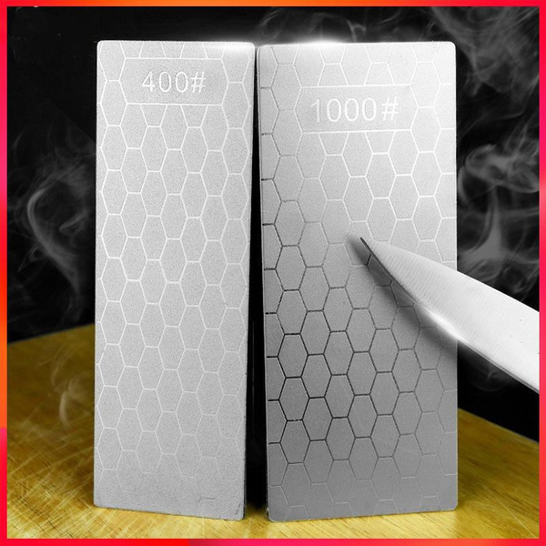 High Quality Professional Diamond Ultra-thin Knife Sharpening Stone Knife  Sharpener Honeycomb Surface Whetstone Grindstone Cutter Tool (400# 1000#  600#)