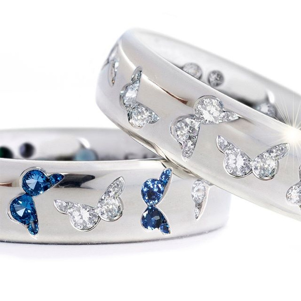 Topaz & Diamond Butterfly Ring – VALENTINA FINE JEWELLERY
