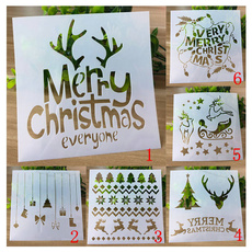 stencil, Scrapbooking, Christmas, cardmaking