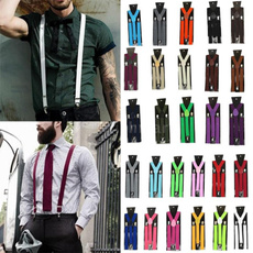 suspenders, Adjustable, Elastic, unisex