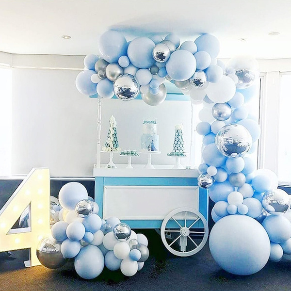 Boy baby shower balloon 2024 arch