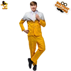 men clothing, Halloween Costume, Men, Yellow