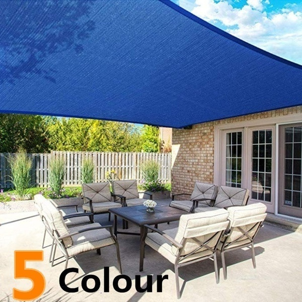 Garden Decor Outdoor Patio Sun Shade Cloth with Grommets, Garden Sun
