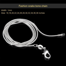 Necklace, Fashion, snake, unisex