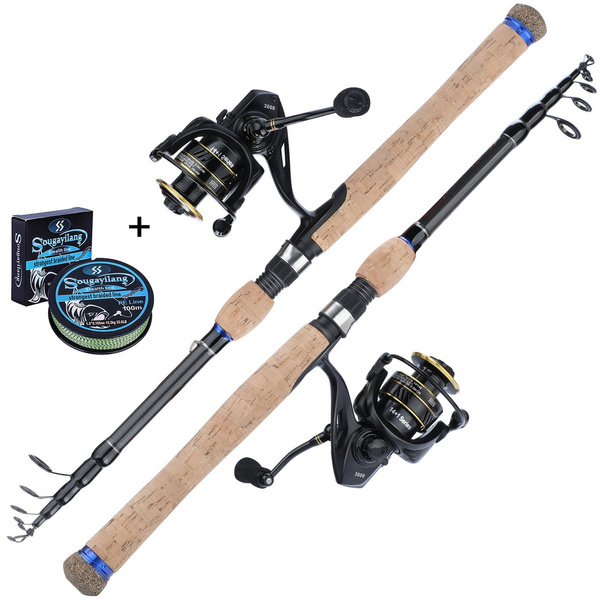Fishing Rod and Reel Combos Telescopic Fishing Rod and Spinning
