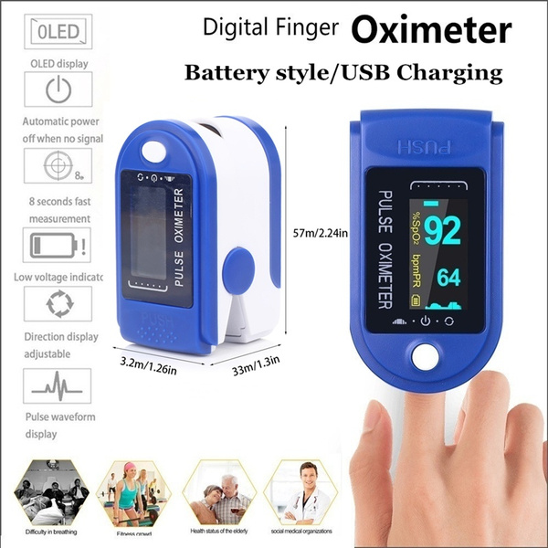 automatic finger clip blood pressure monitor