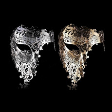 Laser, skull, Masquerade, venetianmask
